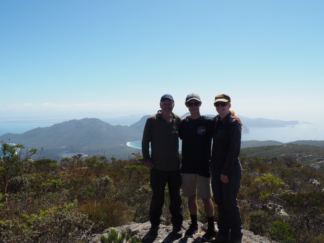 The view from the top!